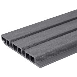 Silver Grey - Wide Slatted Cladding