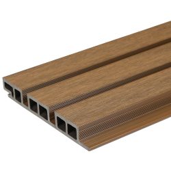 Teak - Wide Slatted Cladding